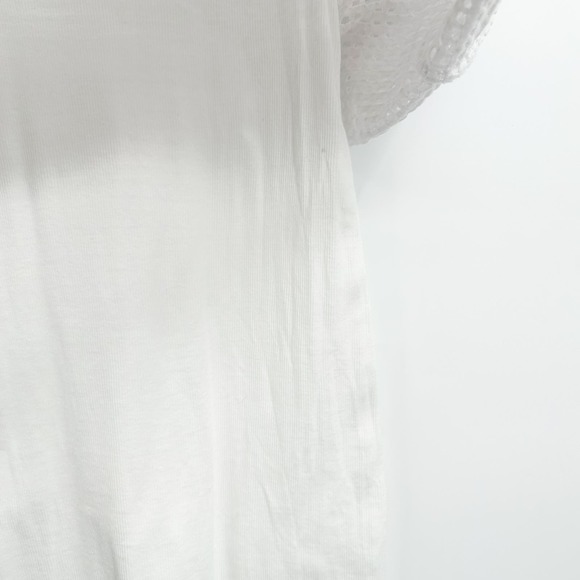 Rag & Bone Mesh Short Sleeve Summer Dress in White Size XS - Picture 10 of 10